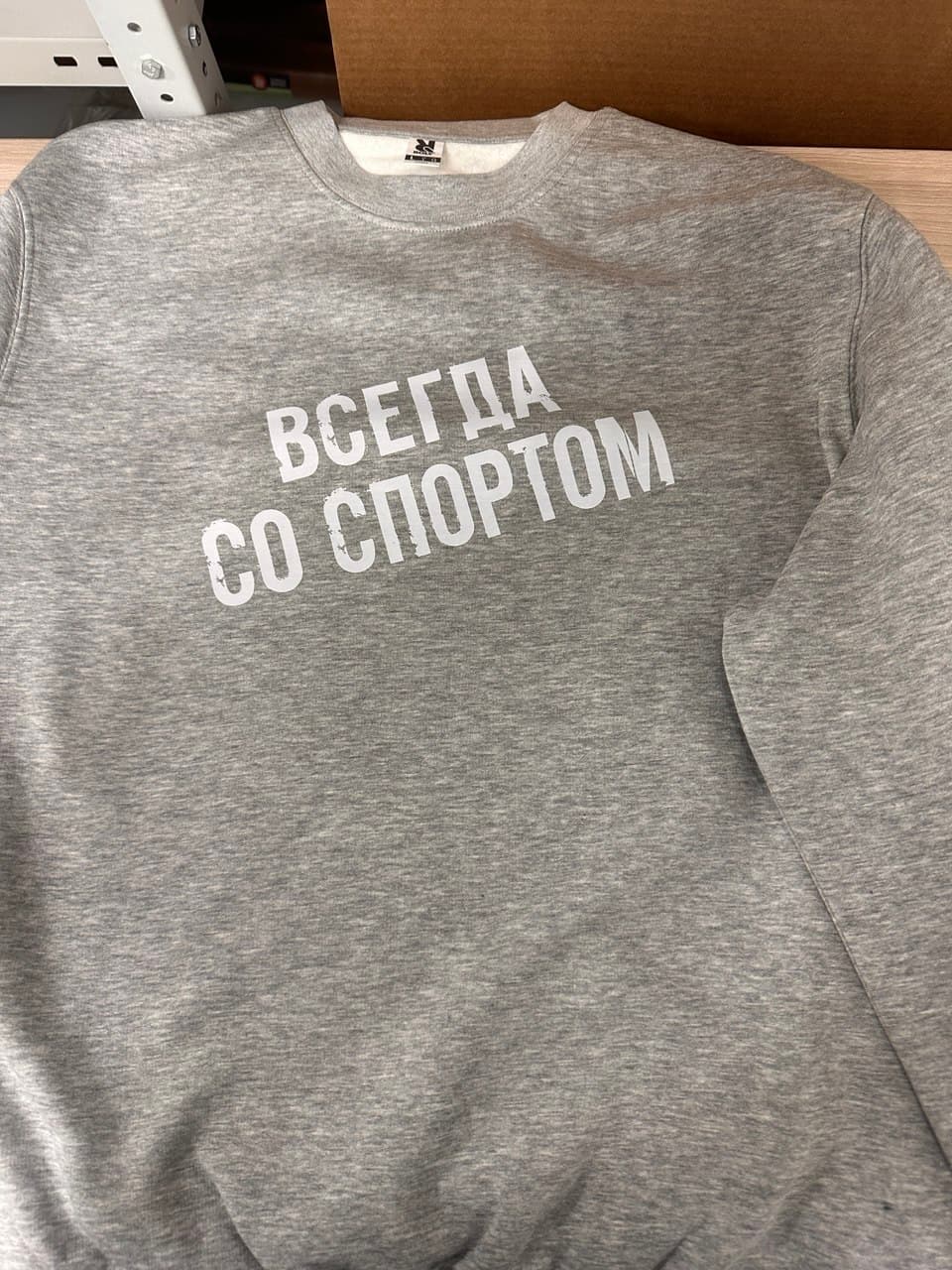Свитшоты с логотипом для компании